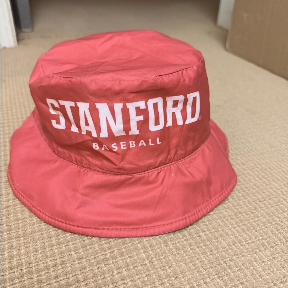Stanford Baseball Red Bucket Hat